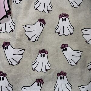 Pink Ghost Tote Bag